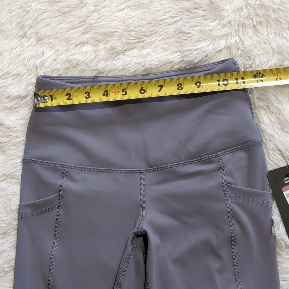 NWT 90 Degree by Reflex Grey Squat Proof High Waist Legging Size XS - Picture 11 of 13